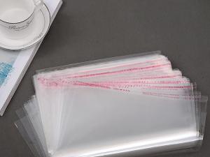 opp自粘袋 塑料自封袋 服装毛巾袋 长条不干胶袋 加厚opp袋